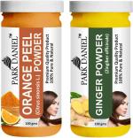 Park Daniel Pure And Natural Orange Powder And Ginger Powder, 100 G Each (Combo Of 2) |Hair Care|Dandruff Control hair Powder|Healthy Strong Hair Mask