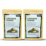 Leap Club Stone Coriander Powder 100 Percent Organic and Chemical Free, 200 g (Pack of 2)