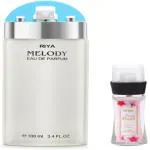 Riya Melody Sea Green Eau De Perfume 100 ml With 10 ml Pink Pearl Perfume Eau De Parfum 110 ml (For Men & Women)