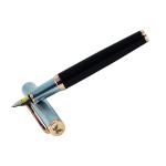Auteur 5072 Black Brass Black Ink Fountain Ink Pen