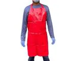 ETS Handpro Waterproof Aprons for Diswashing, Chemical Handling, Meat Cutting, Liquid handling, Durable, Multi purpose (24 * 36, RED, 1)