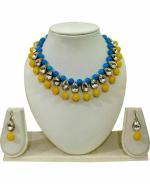 Jn Handicraft Alloy Gold Jewel Set For Women