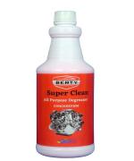 BERTY Super Clean All Purpose Floor Degreaser Cleaner Liquid| Industrial Degreasing Liquid(1000 ml)