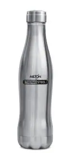 Milton Duke Thermosteel Hot & Cold Water Bottle, 600 ml, Silver