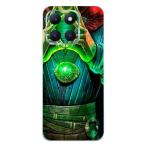 Toppings Printed Matte finish Vinyl Skin Sticker (This is not Back Case Covers) Scratch Less for Mobile Back and Camera lens for Oppo K11 Design E08 -MT