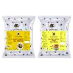 D'aromas Black Lemon & Ginger Lemon Grass Premix Tea Powder 500gx2,Instant Premix Tea|For Vending Machine