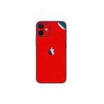 GADGETSWRAP Premium Material Skin Vinyl Decal Sticker Compatible With Apple iPhone 12 Mini - Red Glossy