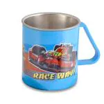 Saura Joy Milk and Coffee Mug with Inner Steel 330 ml 1 Piece - Blue