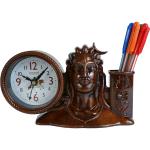 ProOffice 1 Compartments Plastic Pen Stand (Brown)