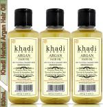 Khadi Herbal Argan Oil Soften, Restores Shining and Strengthening of Hair 210ml