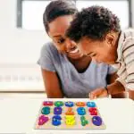 FORSIKHA Puzzle counting learning toy Board 123 matching cube Game for Kids Educational and Learning Toy with Mathematical Signs