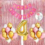 SHANAYA Decoration Happy Birthday Foil Balloon Kit (35 Pieces)