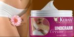 KURAIY pure 100% Natural Under Arm Cream for Skin Brightening, Dark Spot Remover, De-Tan Remover, Skin Whitening..
