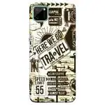 Mobiera Travel Design Printed Back Cover Case For Realme C11