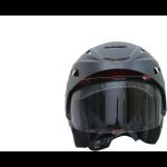 MANYAS Paras Open Face ISI Certified Designed Moterbike scooty safety Motorbike Helmet (Red)