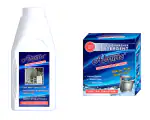 Atomic Dishwasher Rinse Aid Liquid, Shine & Dry - 400ml & Dishwasher Detergent Powder- 900gm