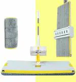 SND Homes Slider Squeeze Mop: A New Revolutionary Way of Home Cleaning (1+1 Microfiber Refill)