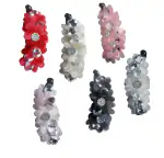 Shivoria New design crystals/ stone banana/Mirchi shape hair clip for girls women