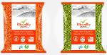 Ritually Pure 100% Organic| Malka Masoor 1 Kg + Moong Sabut 1 Kg | No Pesticides |Pack of 2 | 2 Kg