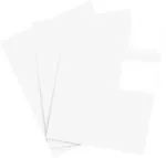 KRASHTIC A4 Smooth White Sheets 70 GSM For Copy & Printng Set of 100 Sheets