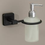 Plantex 304 Grade Stainless Steel Decan Liquid Soap Dispenser/Shampoo Dispenser/Hand Wash Dispenser/Bathroom Accessories ( Matt Black)