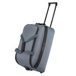 Lavie Sport Dark Grey Unisex Sport Meridian Large Wheel Duffel Bag With Trolley
