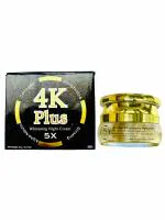 4 k plus whitening night cream -. Premium quality | 20gm