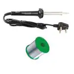 Techdelivers Mini Solder Iron With Wire - 60 Watts (Pack Of 2)