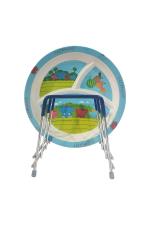 Smartslide Silver Stainless Steel 10 Section Plate Rack