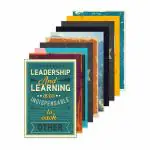 Paper Plane Design Quote Motivational Poster (Size 45 x 30 cm) Set of 10