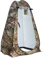 Inditradition Full Privacy Portable Cloth Changing Tent for Camping, Picnic, Outdoor Shoot (190 cm, Camouflage with Silver Coat Inside)