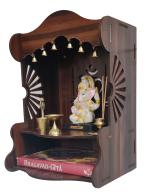 HOMEWEY DECOR Engineered Wood Home Temple (Height: 43, DIY(Do-It-Yourself)