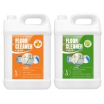 Fivanta Floor Cleaner Orange 5L & Green 5L Biodegradable| Plant Based| Ticks and Fleas Repellent