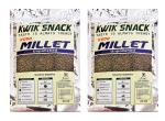 Kwik Snack Combo Pack of 2 Kodo Millets Unpolished Pouch 2 x 200 GM =400 GM