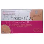 Physiovits Q10 Co-enzyme Q10 supplement with Lycopene, L-Arginine, L-carnitine, Piperine, Zinc
