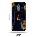 Tweakymod Printed Floral E Back Cover For Redmi Note 4