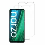 Kite Digital Realme Narzo 50a Transparent Tempered Glass Screen Protector with Full Screen Coverage (Except Edges) and Easy Installation Kit (Pack of 2)