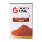 Kashmiri Chilli Powder Good Time with word Hearty Mart