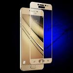 Tech Shield Samsung Galaxy Note 5 Gold Tempered Glass Scratch Resistant Screen Protector