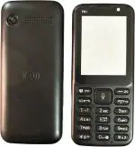 imbi JIO F61 Black Plastic Front Back and Middle Frame Full Panel