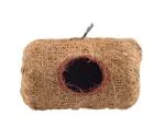 COLOURFUL Coco Fiber Bird Nest (Small) for bird breeding - Bird Shelter for Sparrows, Finches, Munias & Silverbills
