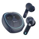 Portronics Newly Launched Harmonics Twins S11 in-Ear TWS Earbuds, Quad Mic, Auto ENC Calls, 30Hrs Playtime, Game/Music Mode, BT5.3v, 10mm Driver, Type C Fast Charging, Ipx4 Water Resistant(Blue)