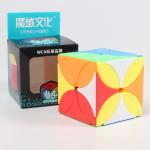 Hawkister MoYu Meilong 4-Leaf 3x3 Clover Speed Cube, Stickerless Brain Teasers Magic Cube Puzzle Toys