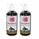 Stay Soapy Combo Pack of Charcoal Shampoo 300 ML Pack of 2