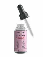 Veganic Strawberry Flavour Essence For Cakes Strawberry Extract for Baking Cakes Whipped Cream Pastries Desserts & Beverages (100 ML)