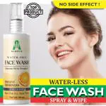 ALOETIC Waterless face wash for oil control 99% Germs cleanser & UV-Rays Protect & Refreshing Face With Cooling Scent.