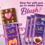 Cadbury Dairy Milk Valentine 150gx1 Pcs, 60gx5 Pcs