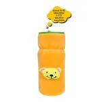 The Little Lookers Bottle Cover for Philips Avent/Wide Neck Feeders Soft Plush Stretchable Baby Feeding Bottle Cover with Easy to Hold Strap (Yellow, Wide Neck 240-330ml/8-11OZ)