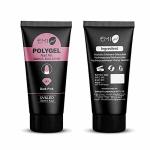 Coslifestore 30 ml Polygel Tubes Polygel For Nails Extensions Finger Nail Art Manicure Acryl Gel Varnish Hybrid UV Poly Gel (Dark Pink)