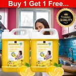BLISS & BLUSH Dishwash Liquid Yellow 10 Liter Combo pack of 2| Non Toxic| Eco-Friendly| Herbal | Removes Tough Grease